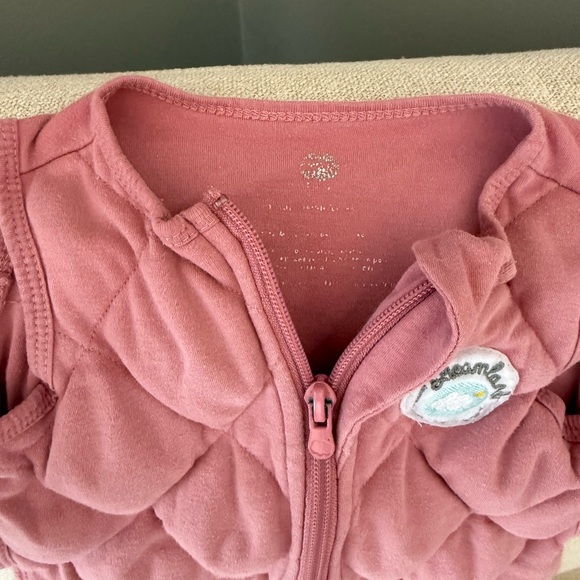 Dreamland Baby Weighted Sleep Sack in Dusty Rose - Picture 3 of 7